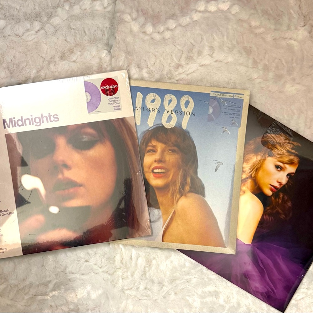 3 Taylor Swift Vinyls Brand New